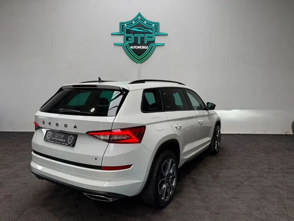 Gebraucht Skoda Kodiaq RS 239 PS (175 kW) 2020 Weiß SUV