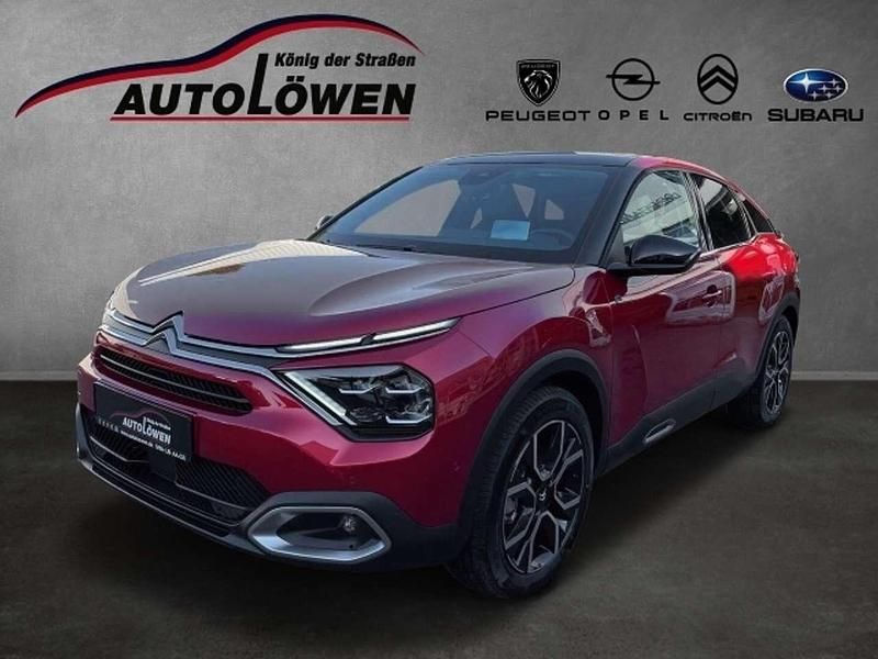 Elixirrot (perlmuttlackierun Gebraucht 2023 Citroën e-C4 Shine Limousine | 22.250 € (Fairer Preis) - Bild 1/4