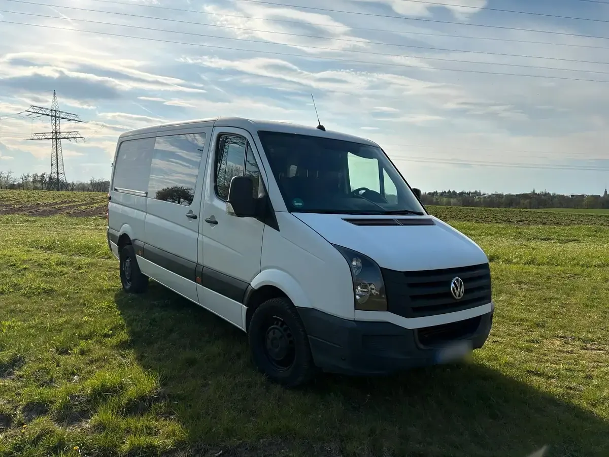 Second-hand VW Crafter 140 CP (102 kW) 2016 Alb Van