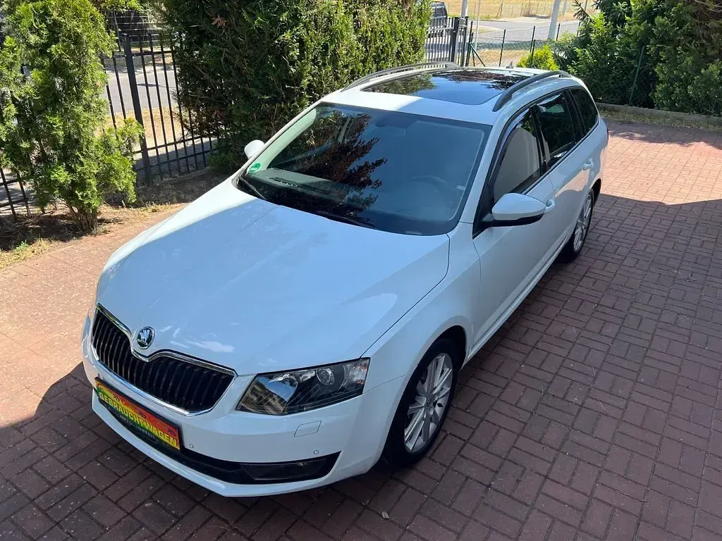 Gebraucht Skoda Octavia G-TEC Style 110 PS (80 kW) 2017 Weiß Kombi