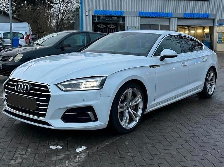 Gebraucht Audi A5 Sportback 190 PS (139 kW) 2018 Weiß Kleinwagen