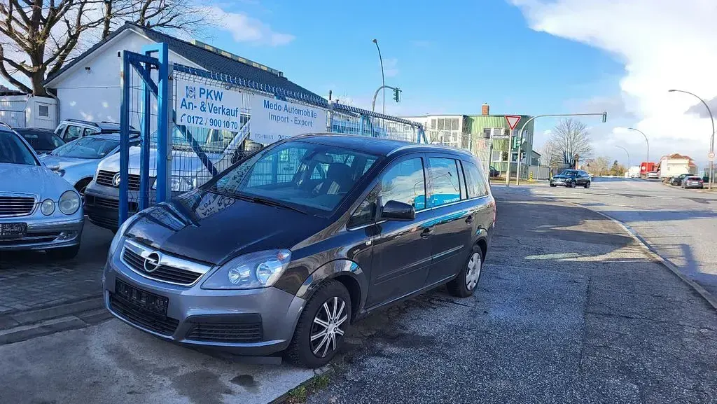 Gebraucht Opel Zafira 116 PS (85 kW) 2009 Schwarz Van / Kleinbus
