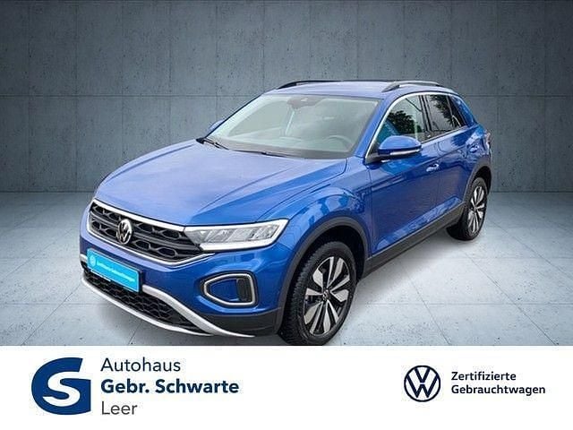 Blau Gebraucht 2024 VW T-Roc Move SUV | 25.870 € (Superpreis) - Bild 1/3