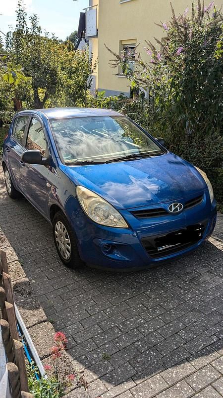 Blau Gebraucht 2009 Hyundai i20 Kleinwagen | 1.850 € (Superpreis) - Bild 1/4