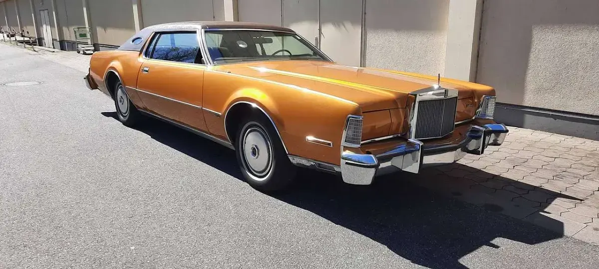 Gebraucht Lincoln Continental 208 PS (152 kW) 1974 Gold Coupé