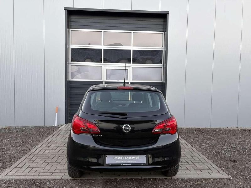 Gebraucht Opel Corsa Edition 69 PS (50 kW) 2015 Graphitschwarz/carbon Kleinwagen