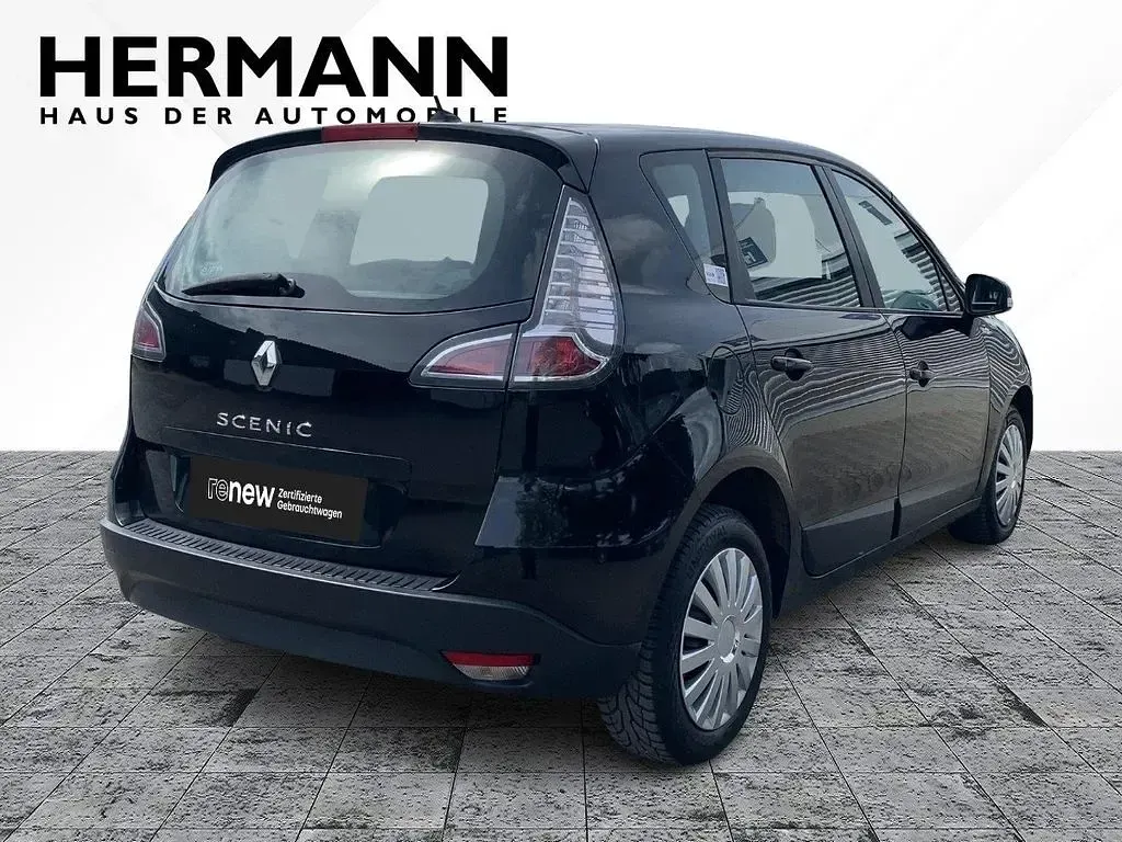 Gebraucht Renault Scénic III 110 PS (80 kW) 2012 Black pearlschwarz (schwarz) Van / Kleinbus