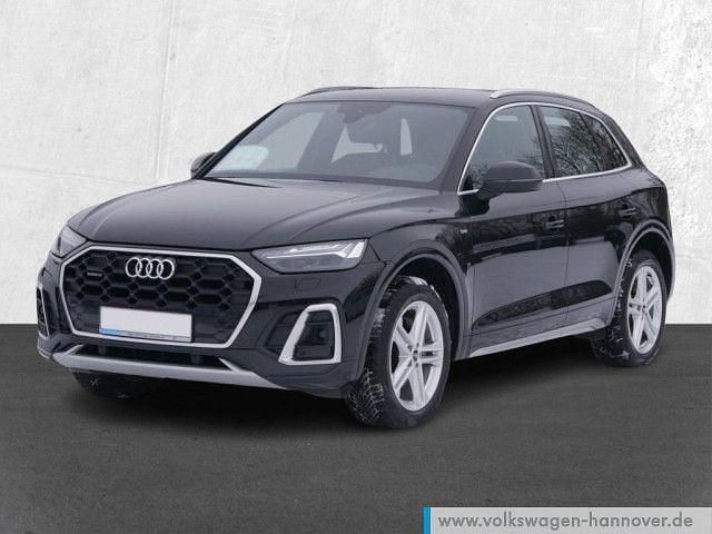 Mythosschwarz metallic Gebraucht 2022 Audi Q5 S-Line SUV | 37.380 € (Superpreis) - Bild 1/4