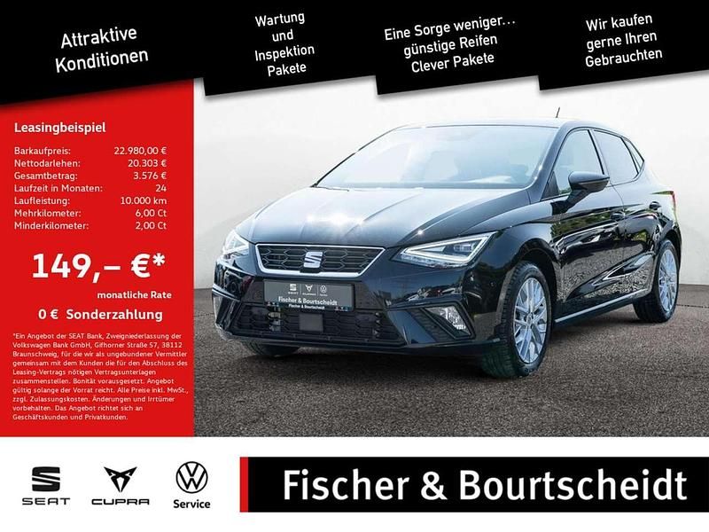 Midnightblack Gebraucht 2024 Seat Ibiza FR Kleinwagen | 22.980 € (Teuer) - Bild 1/4