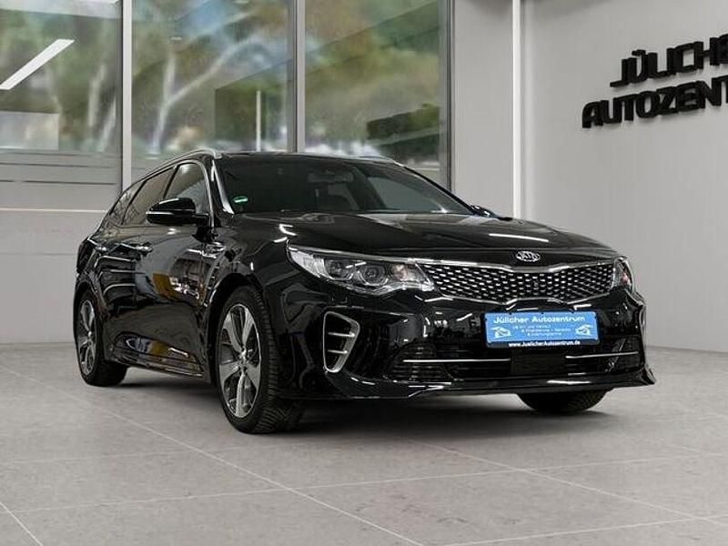Schwarz Gebraucht 2017 Kia Optima Kombi | 17.490 € (Guter Preis) - Bild 1/4