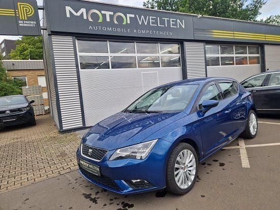 Apolo blau Gebraucht 2013 Seat Leon Ecomotive Limousine | 9.900 € (Fairer Preis) - Bild 1/4
