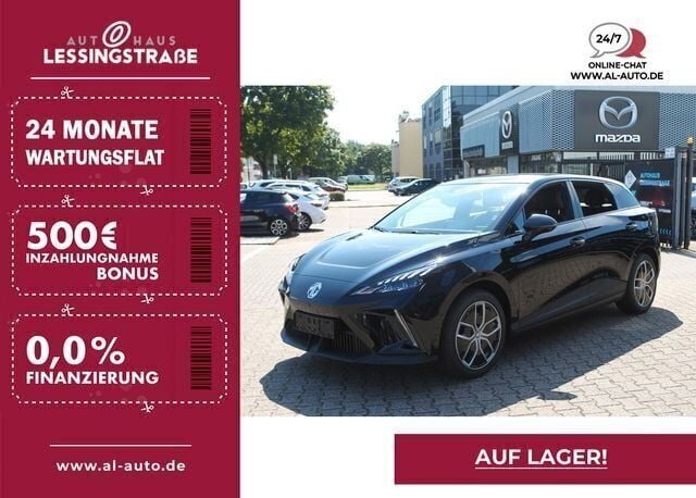 Fizzy orange metallic Gebraucht 2022 MG MG4 EV Luxury Kleinwagen | 42.989 € - Bild 1/4