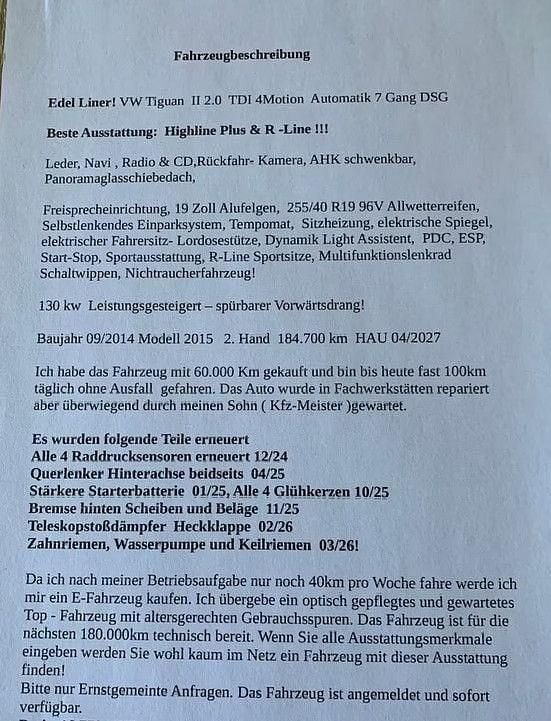 Gebraucht VW Tiguan Exclusive 177 PS (130 kW) 2014 Schwarz SUV