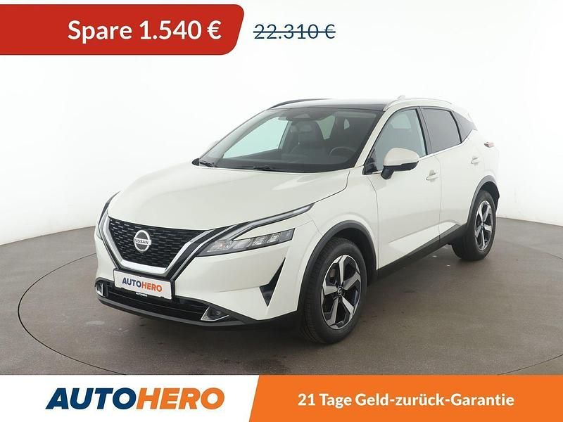 Weiß Gebraucht 2021 Nissan Qashqai N-Connecta SUV | 20.770 € (Fairer Preis) - Bild 1/3