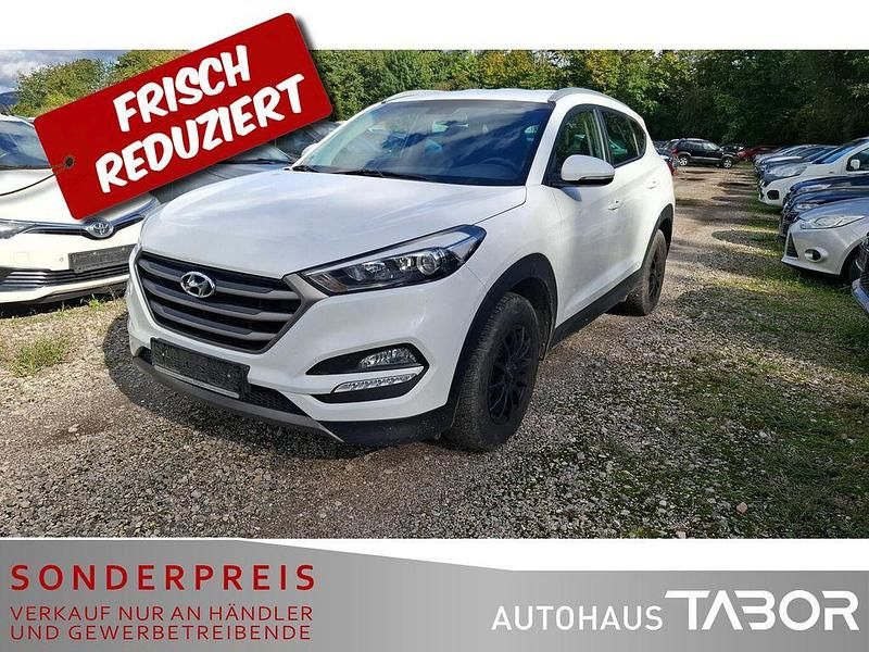 Weiss Gebraucht 2016 Hyundai Tucson SUV | 10.885 € (Guter Preis) - Bild 1/4