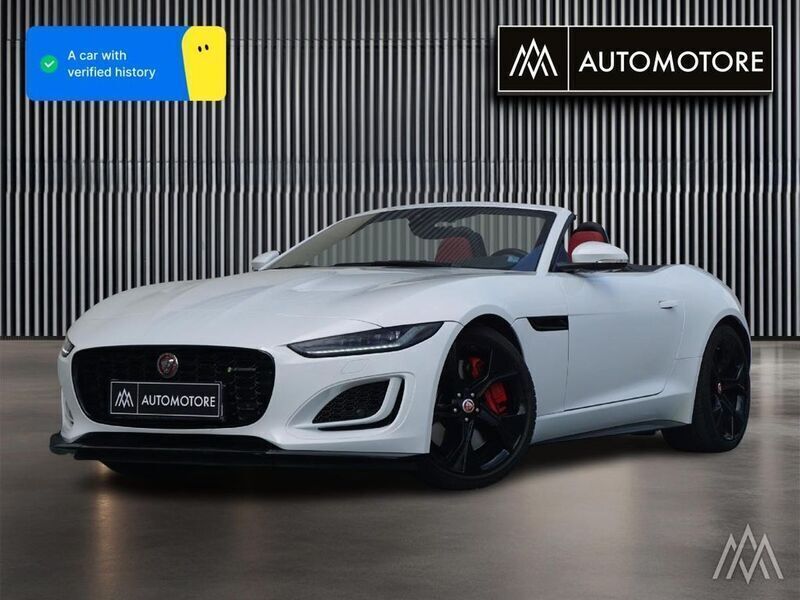 Weiß Gebraucht 2022 Jaguar F-Type R-Dynamic Cabrio | 73.200 € - Bild 1/4