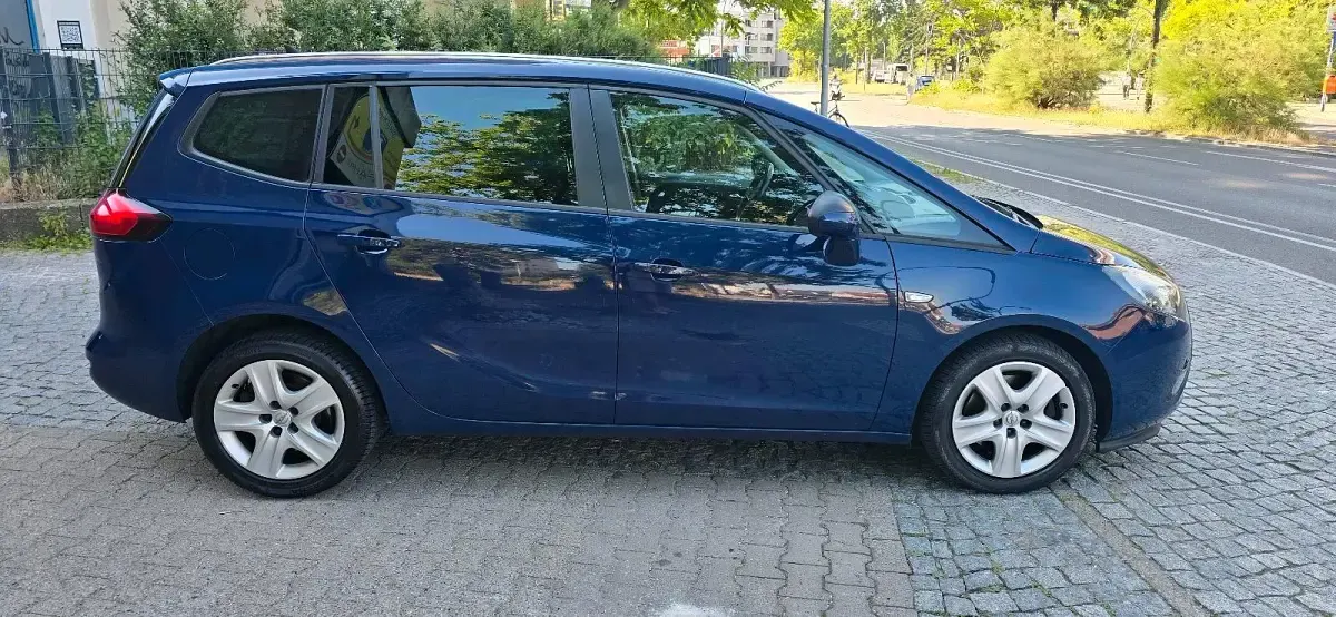 Gebraucht Opel Zafira 2015 Blau Van / Kleinbus