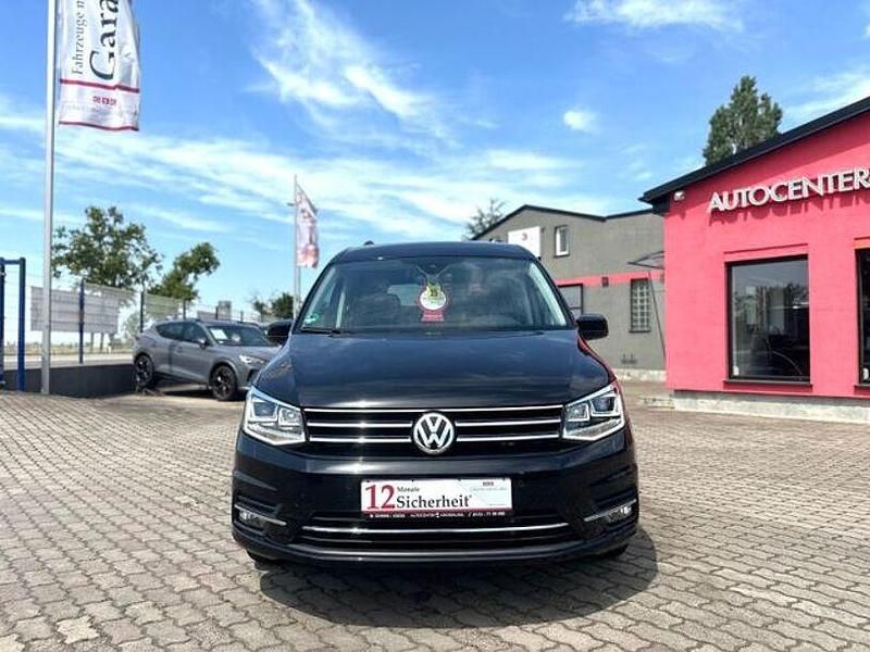Gebraucht VW Caddy Highline 150 PS (110 kW) 2019 Schwarz Van / Kleinbus