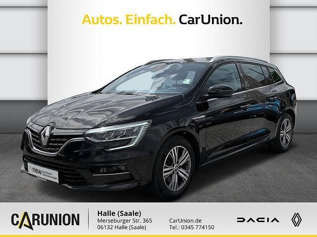 Black pearlschwarz metallic Gebraucht 2021 Renault Mégane IV Intens Kombi | 20.995 € (Etwas zu teuer) - Bild 1/2