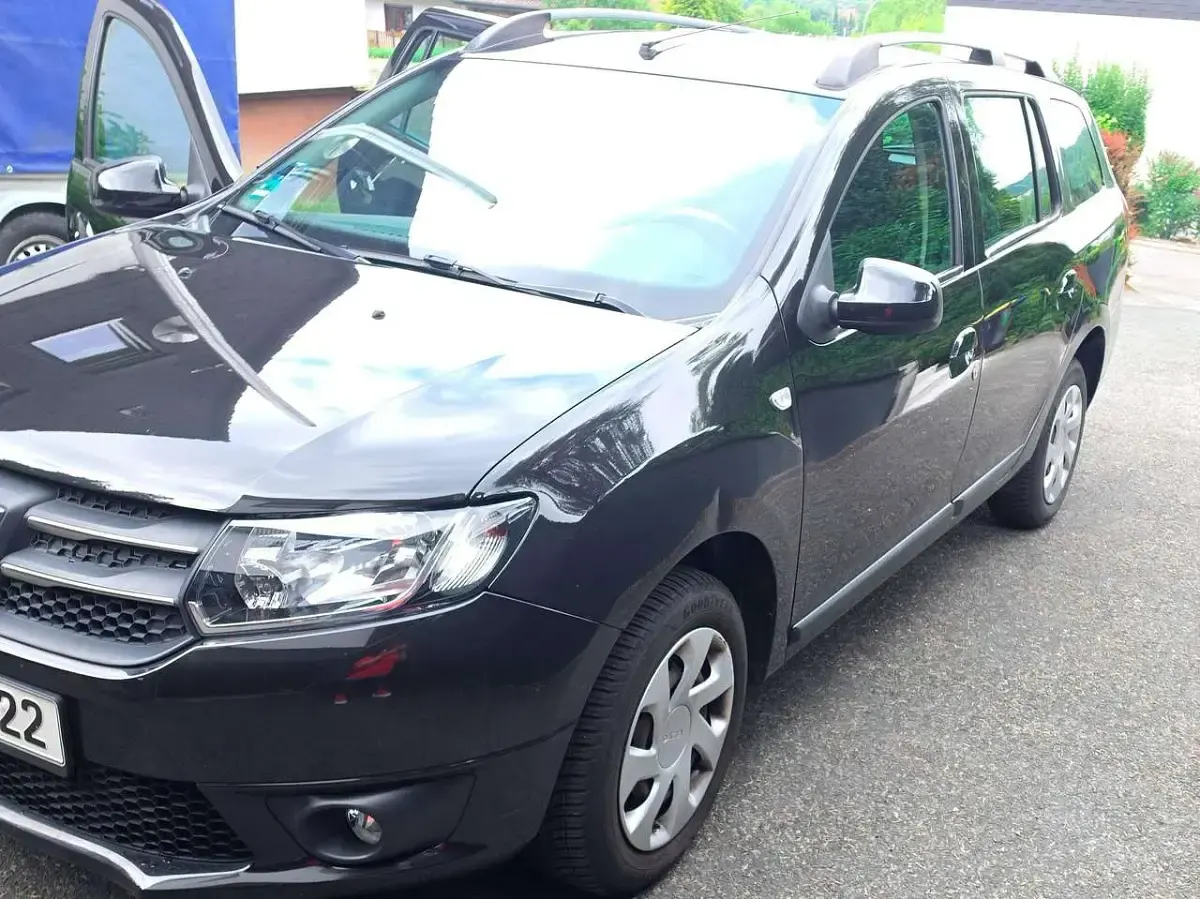 Gebraucht Dacia Logan MCV 90 PS (66 kW) 2016 Schwarz Kombi