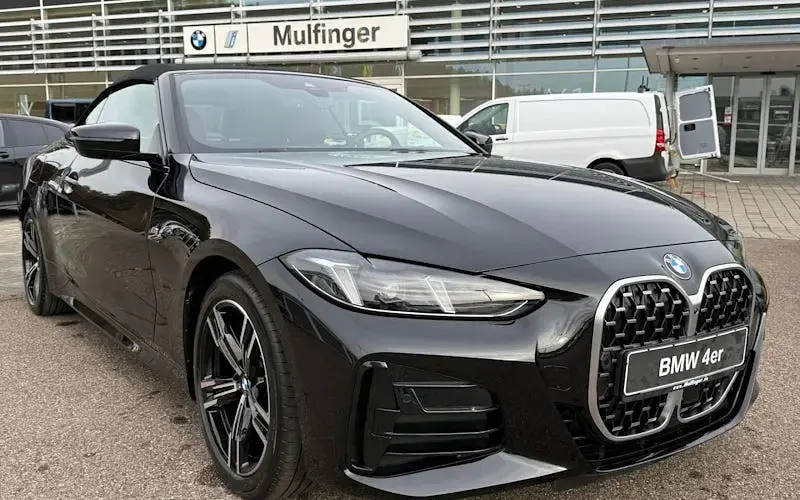 Neu BMW 420 Efficient Dynamics 184 PS (135 kW) 2025 Schwarz Cabrio