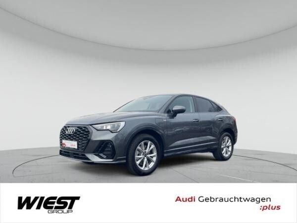 Grau (daytonagrau perleffekt) Gebraucht 2024 Audi Q3 Sportback S-Line SUV | 44.951 € (Teuer) - Bild 1/4