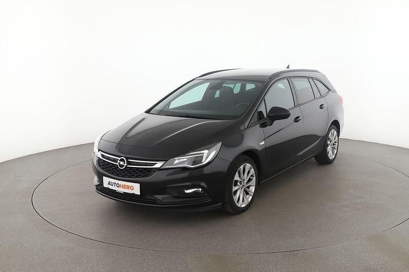 Schwarz Gebraucht 2016 Opel Astra Edition Kombi | 10.950 € (Teuer) - Bild 1/3