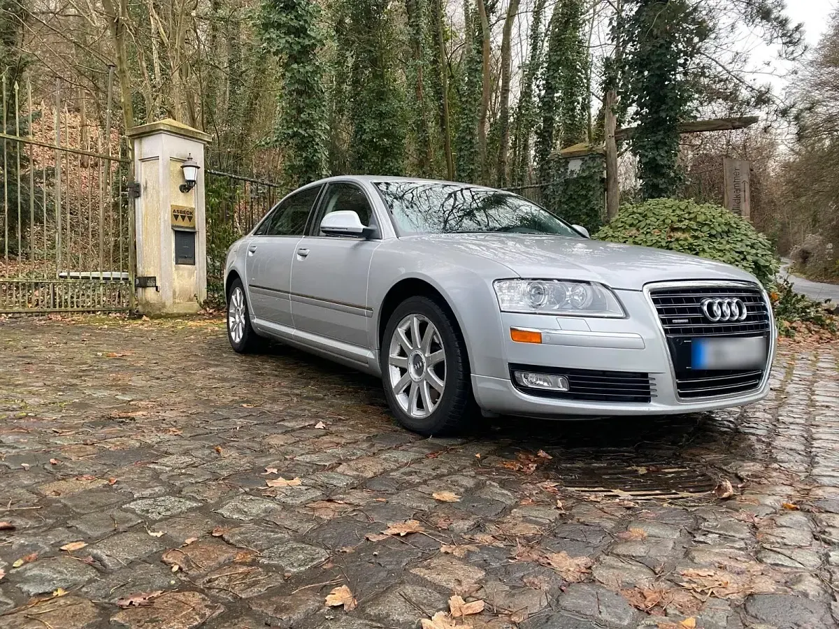 Gebraucht Audi A8L 349 PS (256 kW) 2008 Silber Limousine