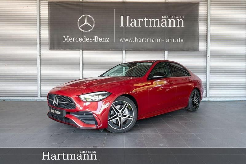 Patagonienrot Gebraucht 2024 Mercedes C300 AMG line Limousine | 48.850 € (Fairer Preis) - Bild 1/4