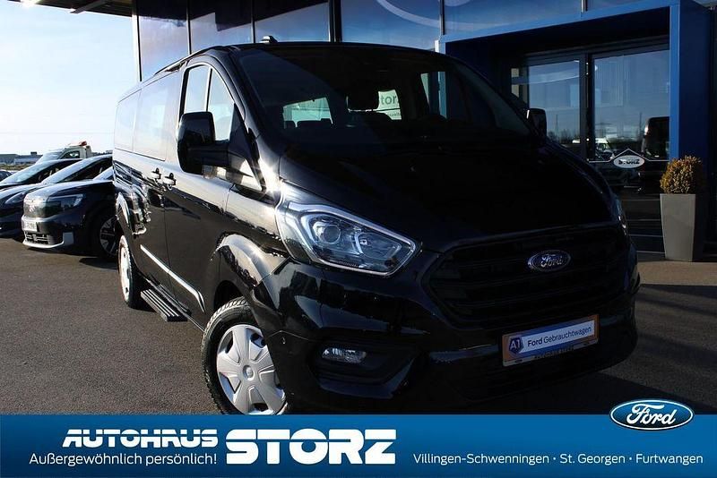 Gebraucht Ford Transit Custom Trend 150 PS (110 kW) 2022 Obsidianschwarz Kombi