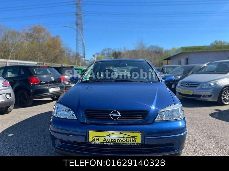 Gebraucht Opel Astra 101 PS (74 kW) 2001 Blau Limousine
