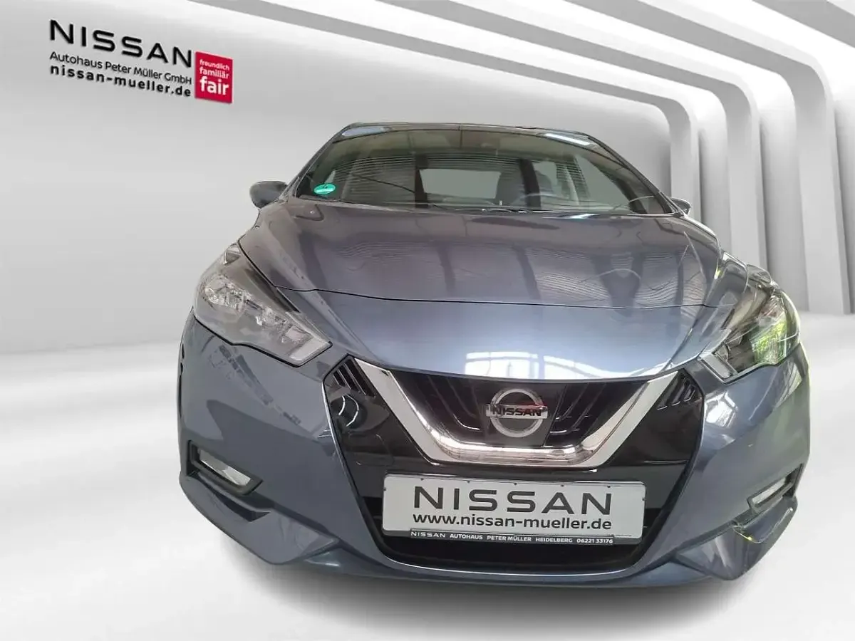 Gebraucht Nissan Micra Acenta 92 PS (67 kW) 2023 Grau Kleinwagen