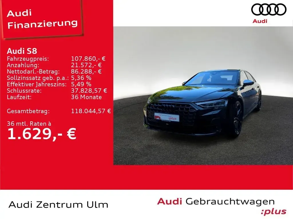 Gebraucht Audi S8 Comfort 571 PS (419 kW) 2024 0e mythosschwarz metallic Limousine