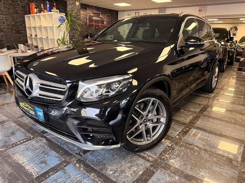 Gebraucht Mercedes GLC250 AMG line 204 PS (150 kW) 2017 Obsidianschwarz SUV