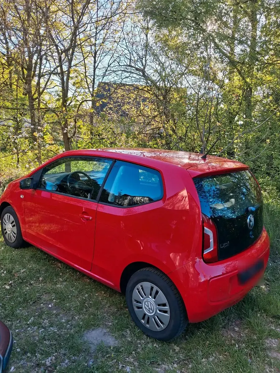 Gebraucht VW up! 60 PS (44 kW) 2015 Rot Kleinwagen