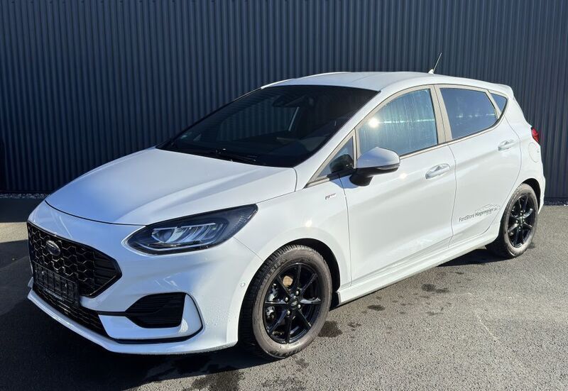 Weiß Gebraucht 2023 Ford Fiesta ST-Line Kleinwagen | 23.450 € (Etwas zu teuer) - Bild 1/4