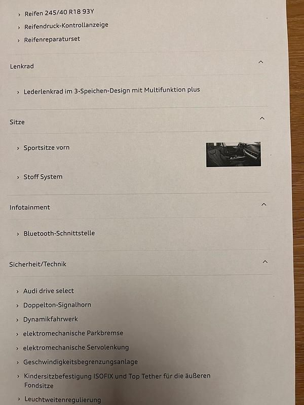 Gebraucht Audi A5 Sportback Sport 190 PS (139 kW) 2019 Grau Kleinwagen