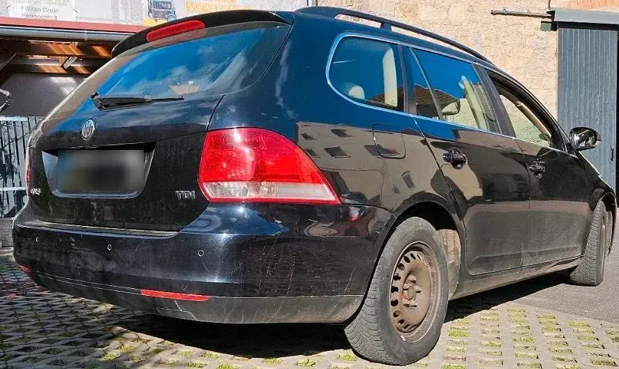 Gebraucht VW Golf V 105 PS (77 kW) 2008 Schwarz Kombi