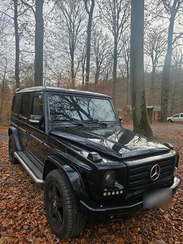 Schwarz Gebraucht 2001 Mercedes G500 SUV | 24.999 € - Bild 1/4