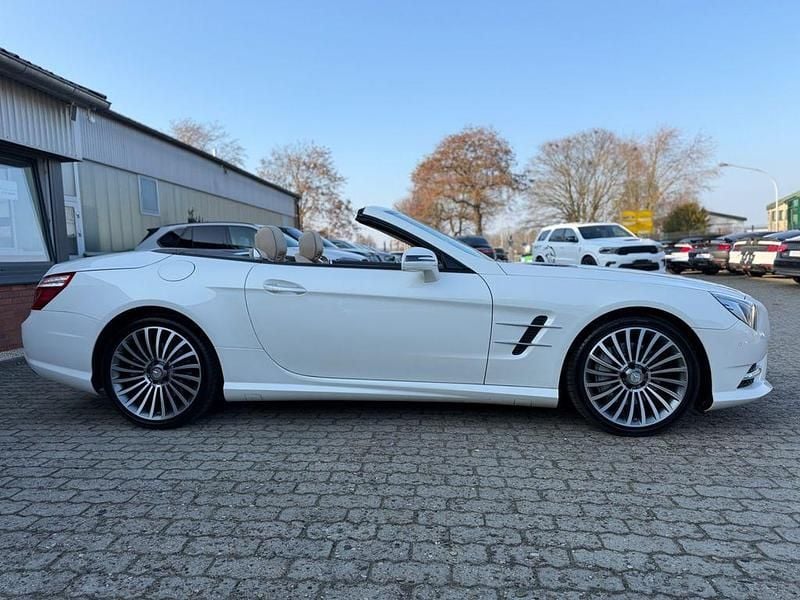 Gebraucht Mercedes SL500 435 PS (319 kW) 2013 Weiß Cabrio