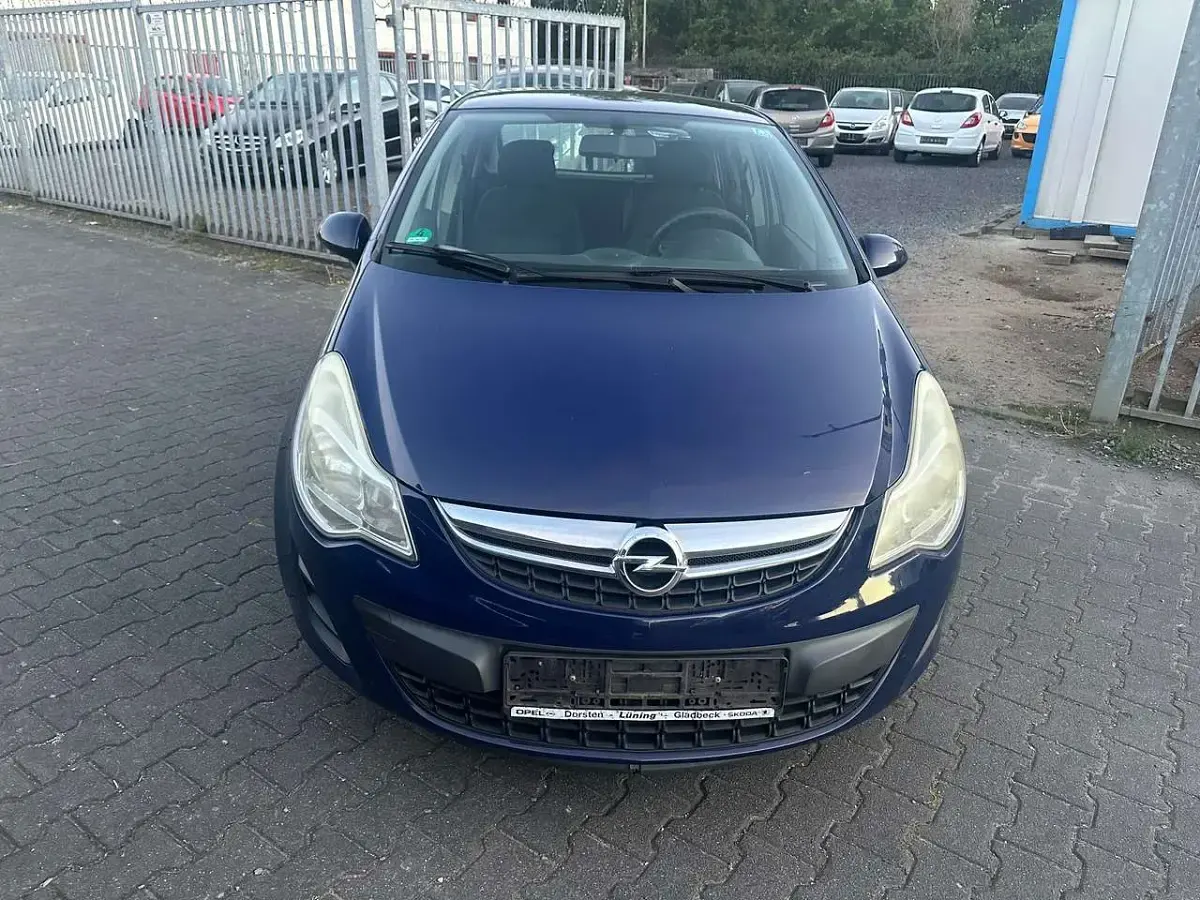 Gebraucht Opel Corsa Selection 69 PS (50 kW) 2011 Royal blau (s2) Kleinwagen
