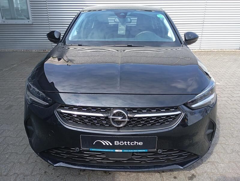 Gebraucht Opel Corsa-e Elegance 100 kW (136 PS) 2024 Lackierung schwarz perla nera/typ aussenverkleidung metalliclackierung Kleinwagen