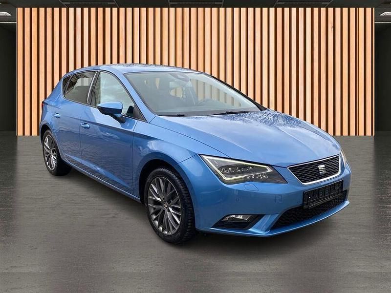 Gebraucht Seat Leon I-Tech 110 PS (80 kW) 2014 Tossa blau Limousine