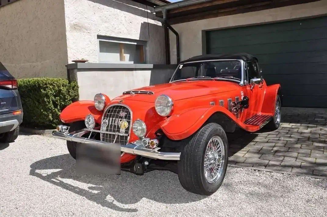 Gebraucht Panther Kallista 136 PS (100 kW) 1983 Rot Cabrio