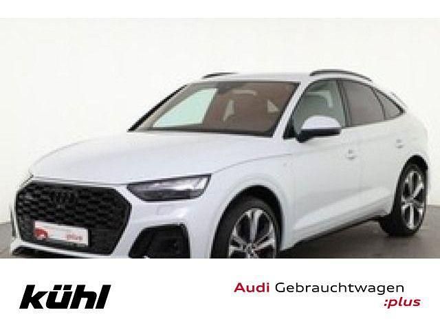 Gletscherweiß metallic Gebraucht 2022 Audi Q5 Sportback Ambiente SUV | 48.980 € (Teuer) - Bild 1/4