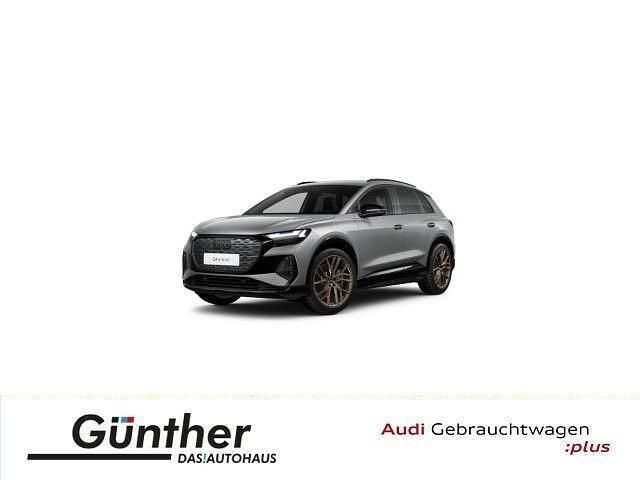 Taifungrau metallic Gebraucht 2022 Audi Q4 e-tron Edition .1 SUV | 35.889 € (Guter Preis) - Bild 1/4
