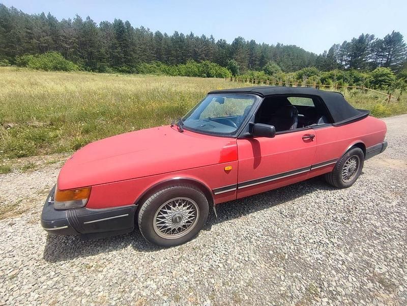 Rot Gebraucht 1990 Saab 900 Cabriolet Cabrio | 5.000 € - Bild 1/4