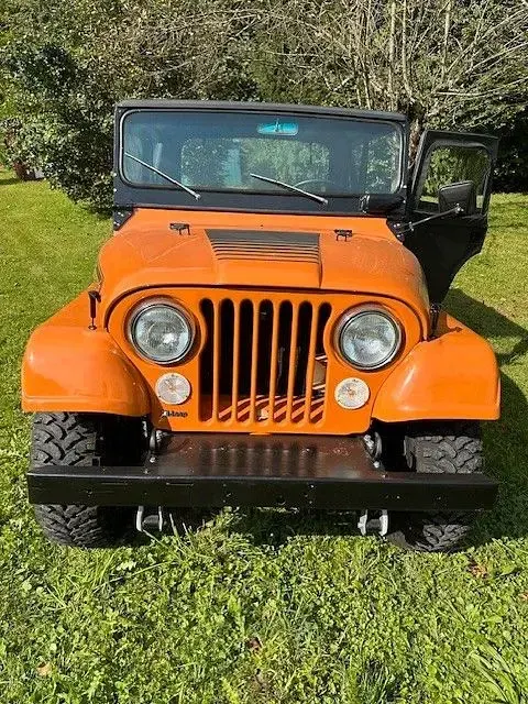 Gebraucht Jeep Wrangler 103 PS (75 kW) 1974 Orange SUV