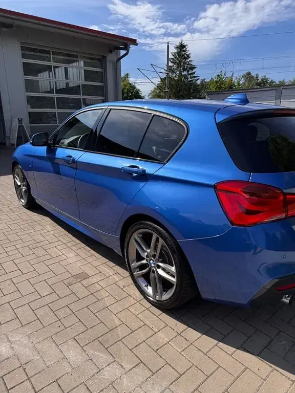 Gebraucht BMW 116 M Sport 109 PS (80 kW) 2017 Blau Kleinwagen