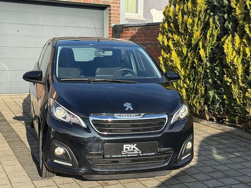 Gebraucht Peugeot 108 Active 82 PS (60 kW) 2014 Schwarz Kleinwagen